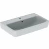 Geberit Renova Compact Waschtisch, 65 Cm Mit Überlauf Mit Hahnloch Mit KeraTect Beschichtung 8